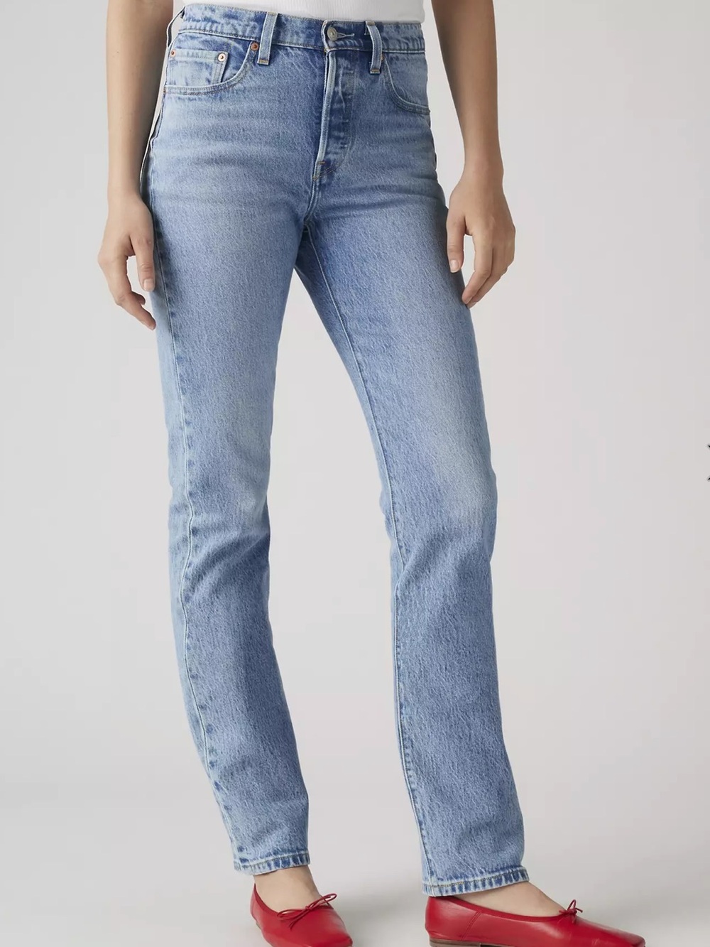 Levi's 501 ORIGINAL FIT WOMEN'S JEANS size 27x30 - Picture 2 of 8